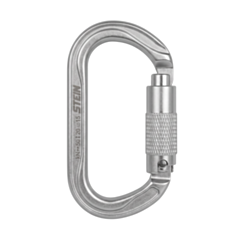 SECURA-STEEL OVAL Karabiner Triple Action