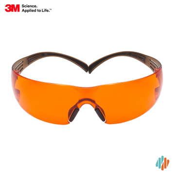 3M SF-406 Safety Glasses Orange