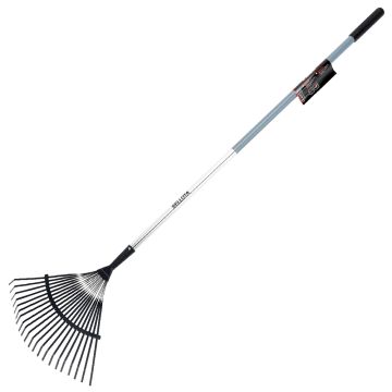 Lawn Rake with Flat Prongs 40cm