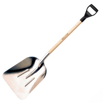 Aluminium Shovel - Large Head - D Handle