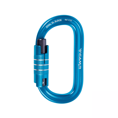 OVAL XL 3LOCK - Aluminium - Blue