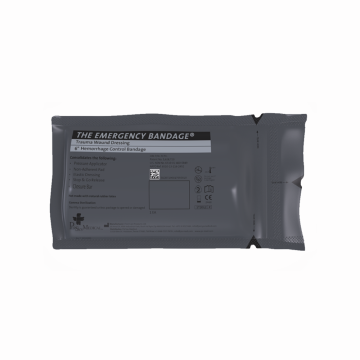 Military Emergency Care Bandage 6" Wound Pad With Pressure Bar