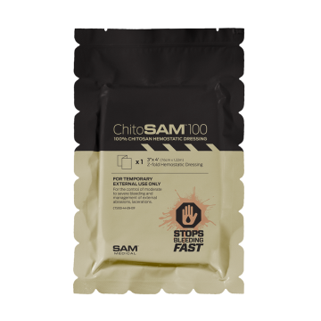SAM ChitoSAM 100 - Z-Fold 3" x 48" (7.6cm x 122cm)