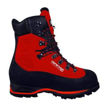 DEFENDER MAX - Chainsaw Boots - RED