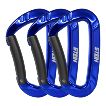 CONNEXT Tool Karabiner - 3 Pack - Blue