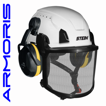 ARMORIS Helmet Kit – White (01) 29snr c/w Protective Clear Shell