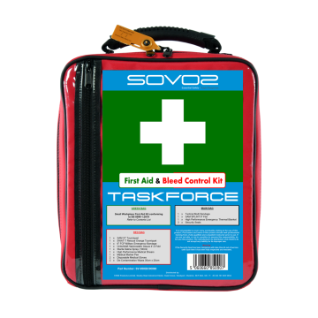 TASKFORCE – First Aid & Bleed Control Trauma Kit (complies with BS 8599-1:2019)