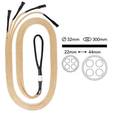 YaleGrip 32mm / 4.9m (Marine Coated)