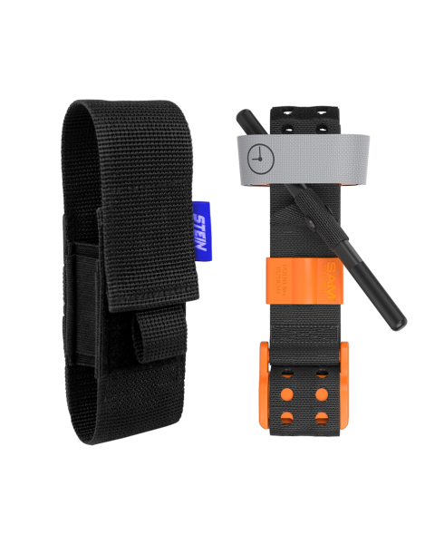 SAM XT Tourniquet - Orange with VAULT TQ Tourniquet Holster